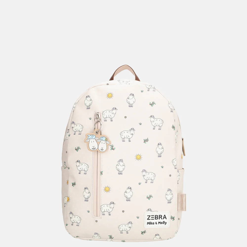 Zebra Trends x Mike & Molly kinderrugzak creme